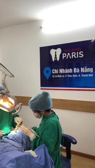 CẤY GHÉP IMPLANT CHO KHÁCH HÀNG TẠI NHA KHOA PARIS ĐÀ NẴNG
