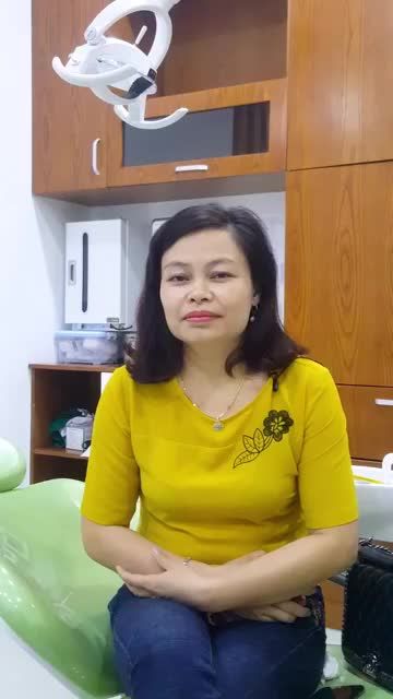 Chia sẻ trực tiếp của khách hàng sau khi thẩm mỹ răng sứ tại Nha khoa Gia Đình