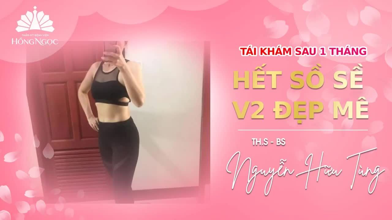 HẾT SỒ SỀ - V2 ĐẸP MÊ SAU 1 THÁNG HÚT MỠ + TẠO HÌNH THÀNH BỤNG