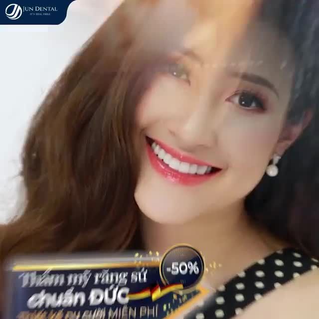 Jun Dental dành tặng khách hàng 30 suất Thẩm mỹ răng sứ ƯU ĐÃI 50% + MIỄN PHÍ Thiết kế nụ cười