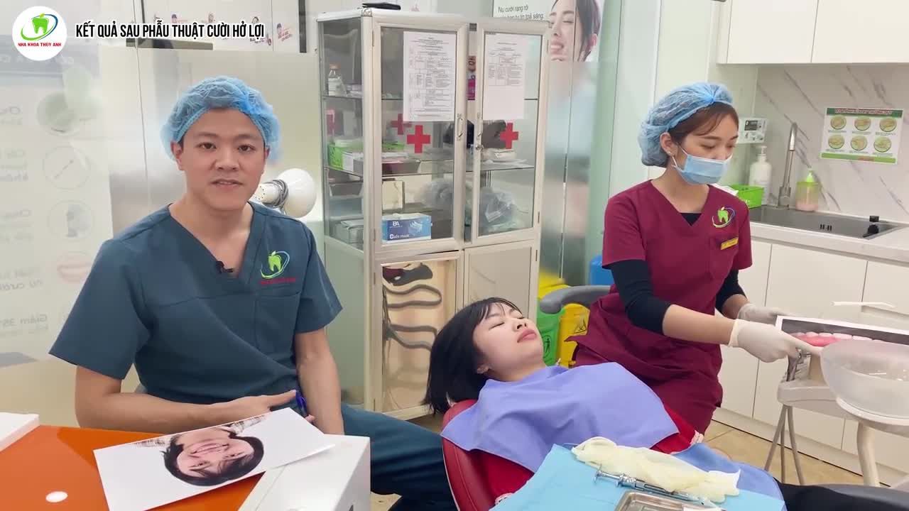 Khách hàng "giật mình" vì sự thay đổi nụ cười của bản thân sau điều trị cười hở lợi