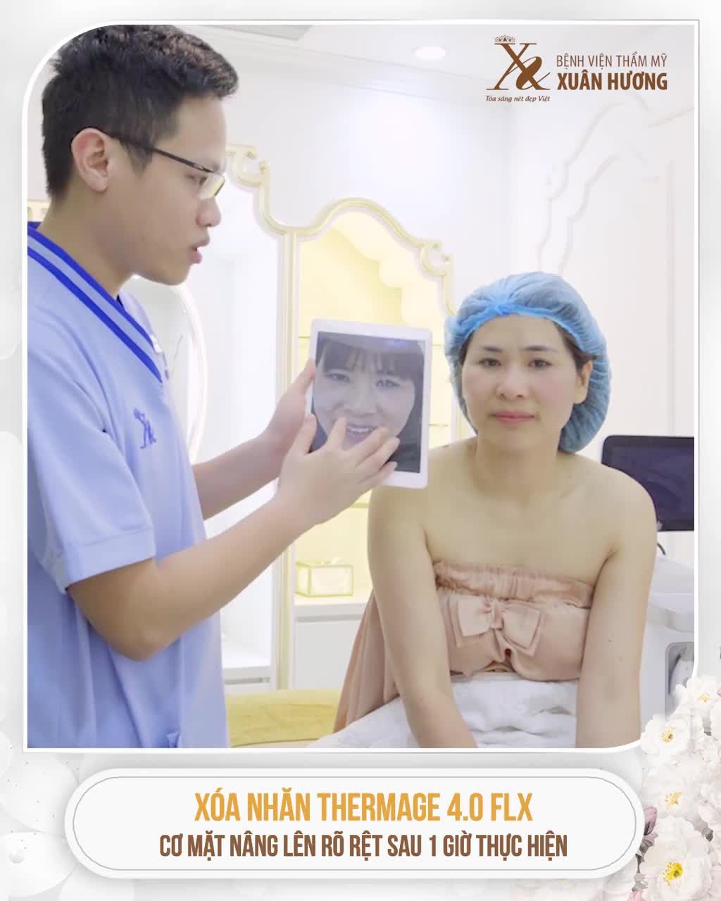 KIỂM CHỨNG NGAY HIỆU QUẢ NÂNG CƠ TRẺ HÓA CỦA THERMAGE 4.0 FLX CHỈ SAU 1 GIỜ
