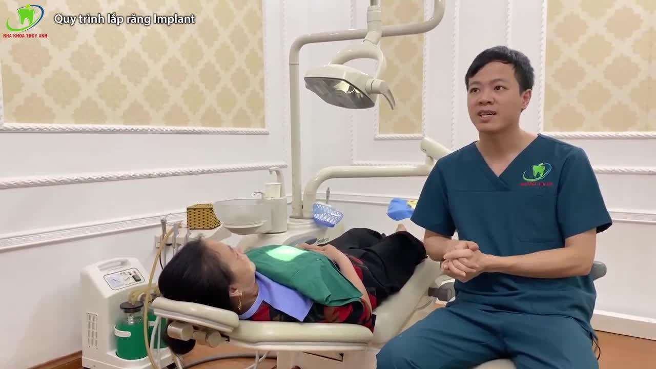 LẮP RĂNG SỨ TRÊN CHÂN RĂNG IMPLANT ĂN NHAI NHƯ RĂNG THẬT