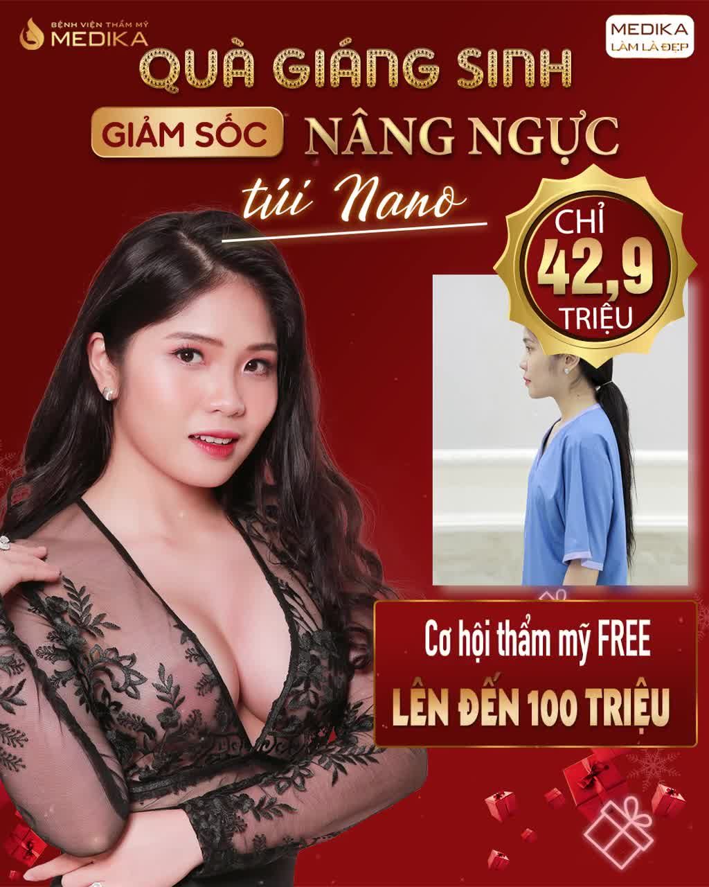 NÂNG VÒNG 1 túi Nano săn cơ hội thẩm mỹ MIỄN PHÍ đến 100 triệu