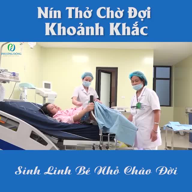 Nín thở chờ đợi khoảnh khắc sinh linh bé nhỏ chào đời