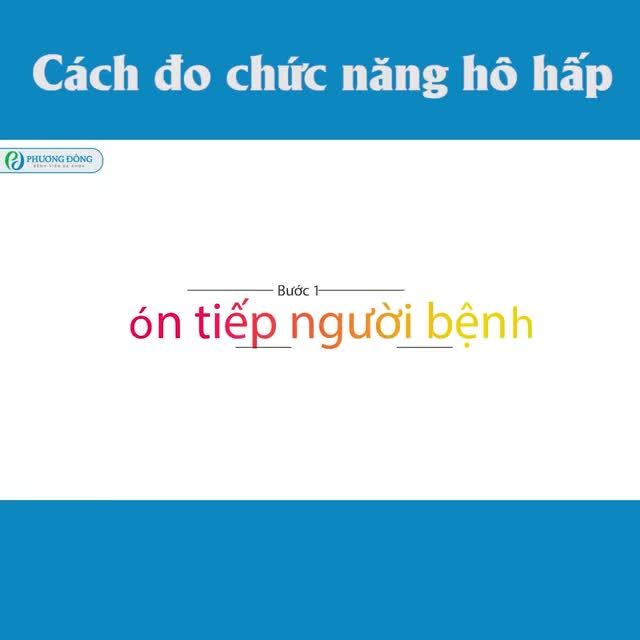 Sử dụng máy KOKO 1000 tự động kiểm tra và đánh giá chức năng hô hấp