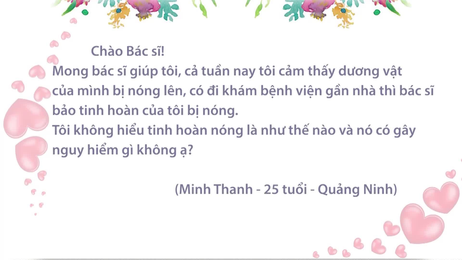 TINH HOÀN BỊ NÓNG CÓ NGUY HIỂM KHÔNG VÀ ĐIỀU TRỊ NHƯ THẾ NÀO?