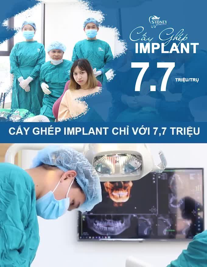 TRỒNG RĂNG IMPLANT SỚM GIẢM ĐƯỢC NHƯNG TÁC HẠI KHÔNG MONG MUỐN NÀO