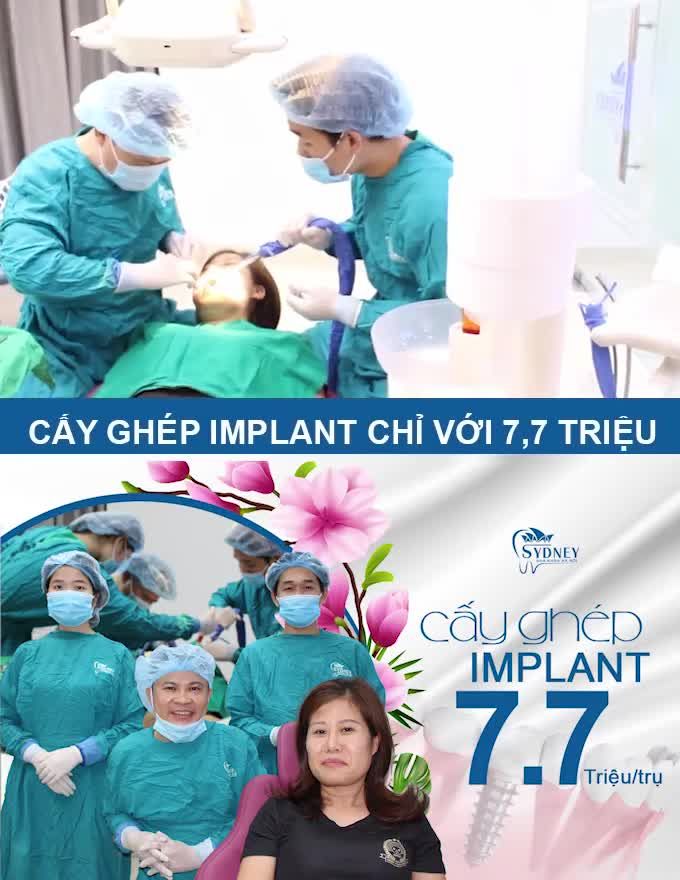 VÌ SAO CHÚNG TA NÊN CẤY GHÉP IMPLANT