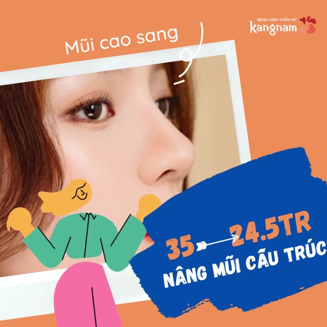 Bảng giá siêu HOT - NÂNG MŨI THÁNG 4