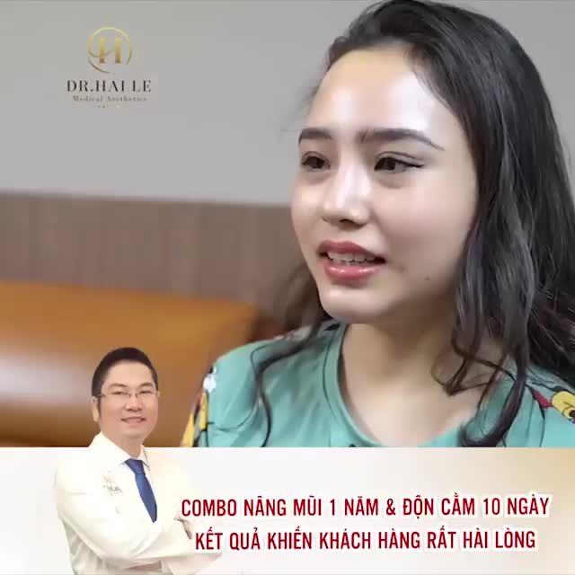 "Biết đẹp thế này em đã độn cằm từ lâu rồi"
