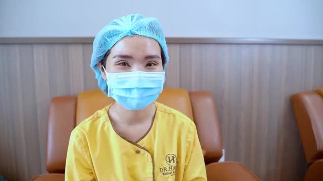 Cắt mí khó cấp độ 2 kết hợp mở góc mắt sau 45 phút thực hiện, cả nhà cùng chiêm ngưỡng nha.