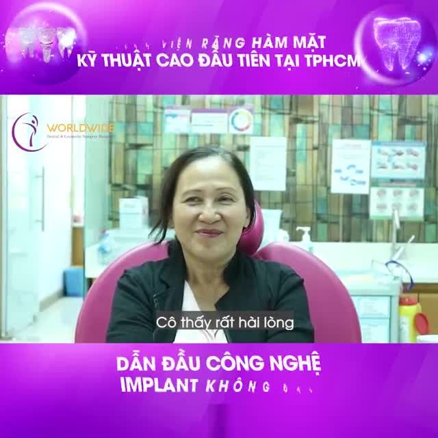 CẤY GHÉP IMPLANT VÀ NỖI SỢ CÓ THỂ AI CŨNG BIẾT: SỢ ĐAU