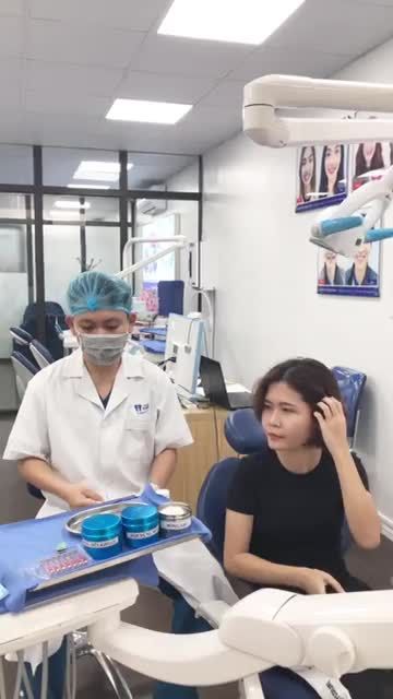 Khách hàng Lê Yến thực hiện nhổ răng 8 để chỉnh nha khay trong Invisalign