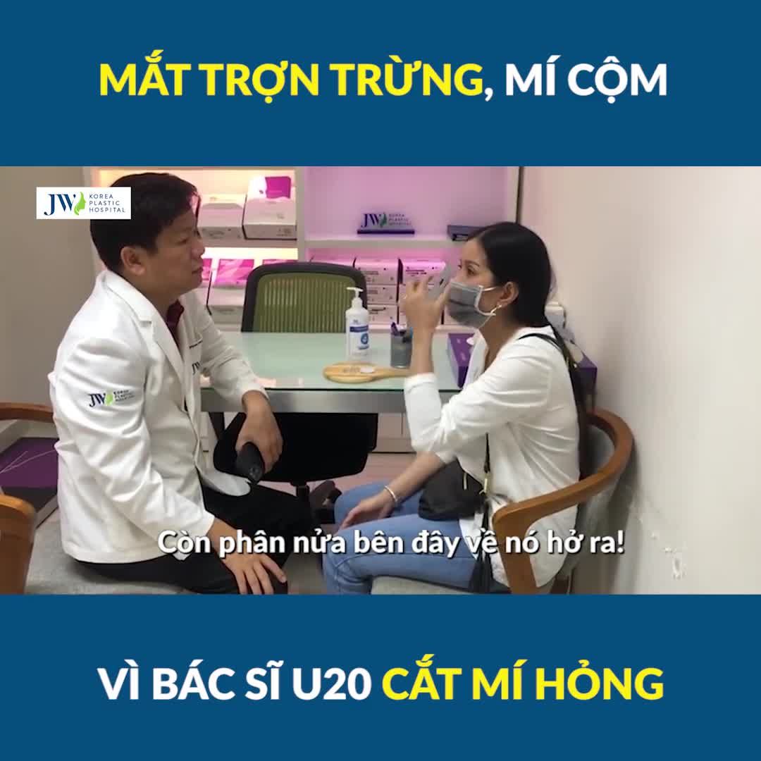 MẮT TRỢN TRỪNG vì bác sĩ U20 choi choi CẮT MÍ HỎNG