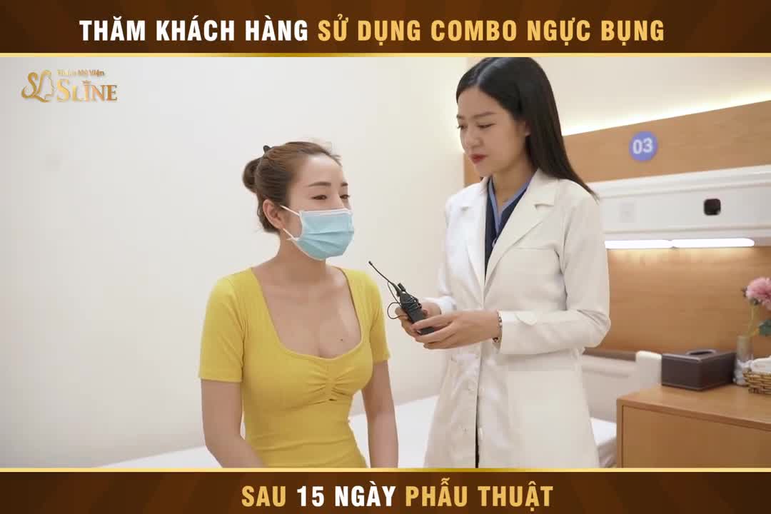 NÂNG CẤP VÒNG 1 + HÚT MỠ BỤNG " SAU 15 NGÀY TÁI KHÁM".