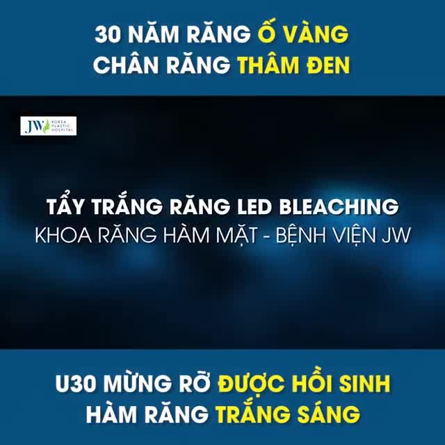 Ngỡ ngàng: Răng Ố VÀNG, THÂM ĐEN được CẢI TỔ HOÀN SINH chỉ sau 45 phút