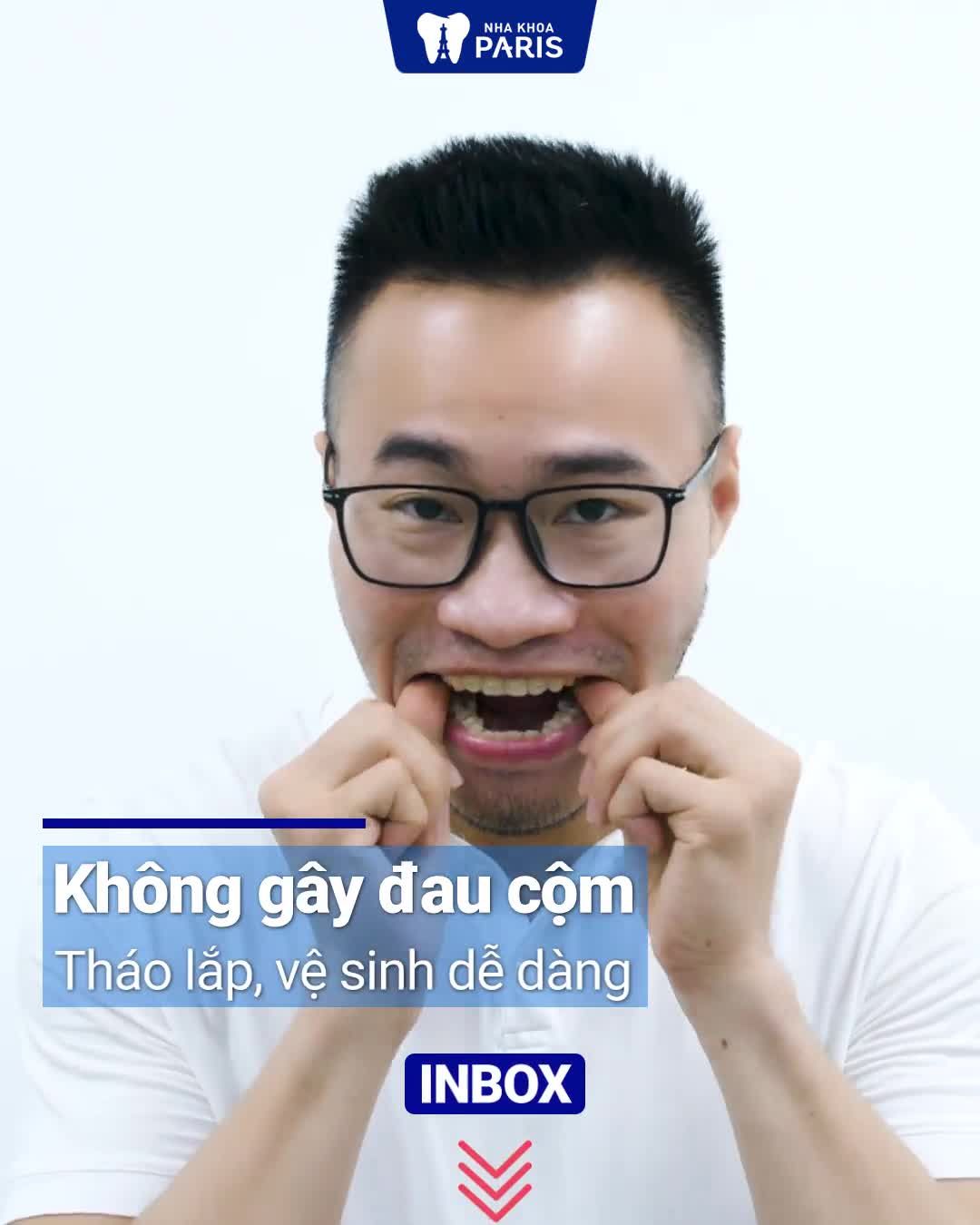 NIỀNG RĂNG TRONG SUỐT INVISALIGN