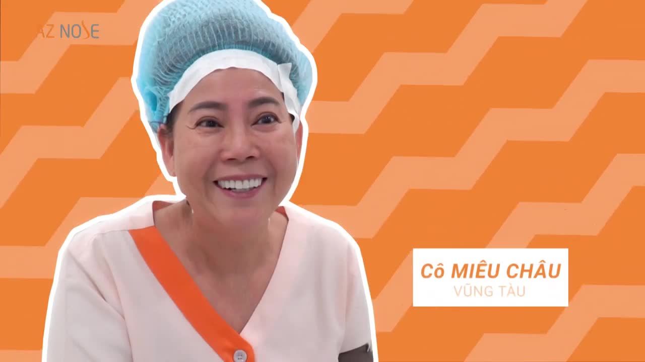 Sau ba lần nâng mũi ở nơi khác nhưng không như ý, khách hàng U.50 bật khóc khi chia sẻ câu chuyện của mình với AZ NOSE.
