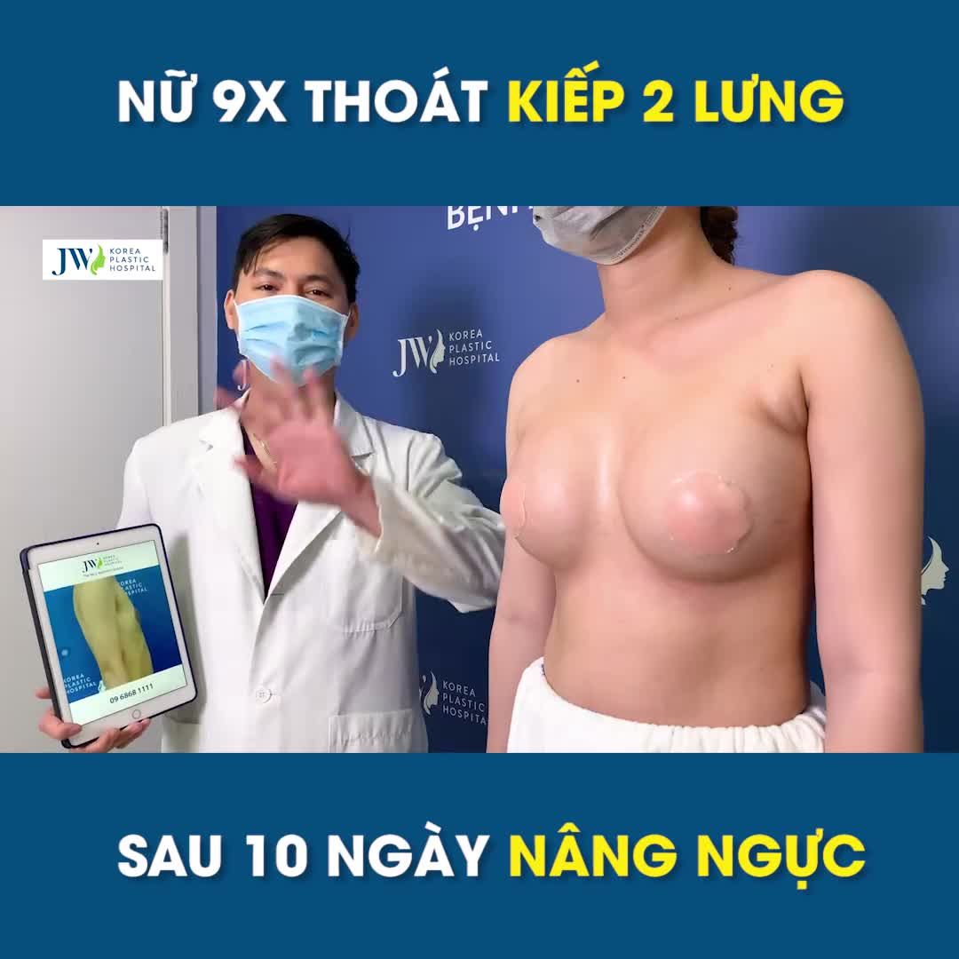 Thoát kiếp NGỰC LÉP, 9X THIÊU RỤI mọi ánh nhìn với vòng 1 CỰC BỐC LỬA chỉ sau 10 ngày độ ngực