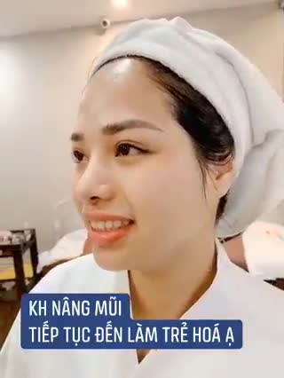 Trước chị đã Nâng mũi cấu trúc 4D ở Kangnam và nay tiếp tục tin tưởng Kangnam để thực hiện dịch vụ trẻ hoá da Tempsure đó ạ!