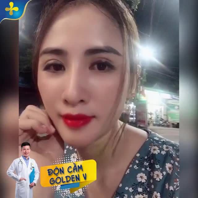 “Cằm em tuy không ngắn nhưng vì mê cằm V-line thon gọn, sang chảnh nên em quyết định độn cằm Golden V”.