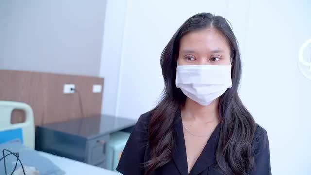 Cận cảnh nếp mí sau 7 ngày thực hiện Cắt mí tại Dr.Hải Lê