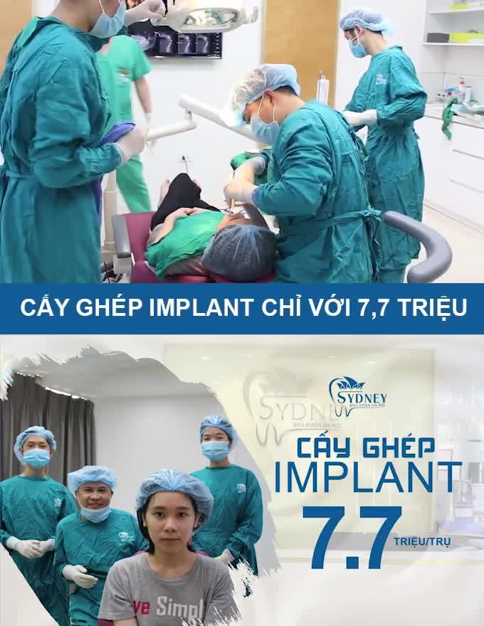 CẤY GHÉP IMPLANT CÓ ĐAU KHÔNG