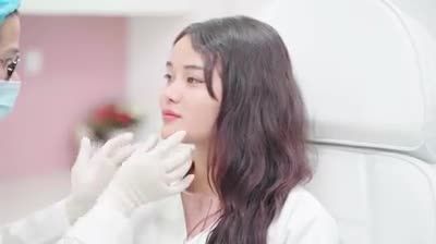 Khách hàng qua kiểm tra và dặm thêm Filler cằm. Nhan sắc ngọt ngào chuẩn Hotgirl