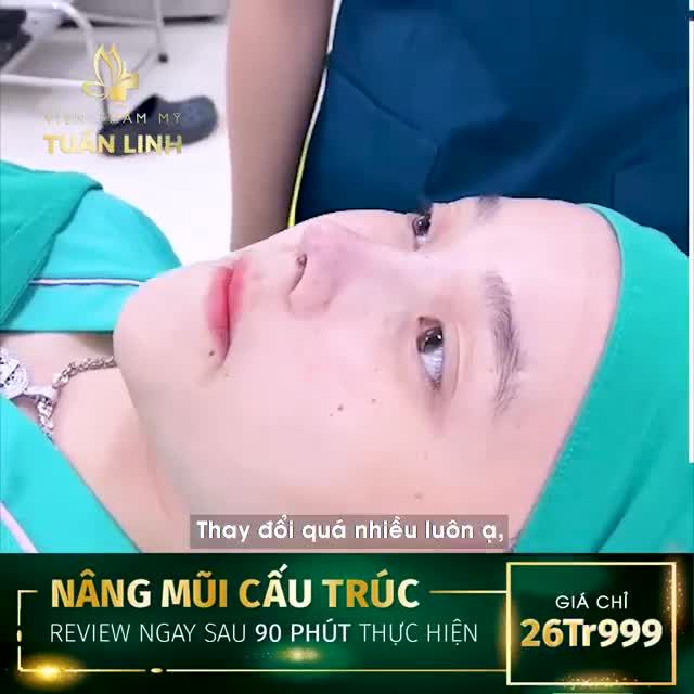 LÀM ĐẸP AN TOÀN - TRỢ GIÁ MÙA COVID - NÂNG MŨI CẤU TRÚC CHỈ: 27TRIỆU.