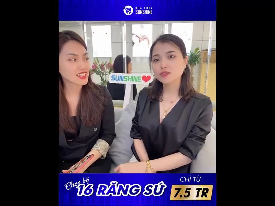 Một chút cảm nhận của khách hàng sau khi bọc răng sứ tại Nha khoa thẩm mỹ Sunshine