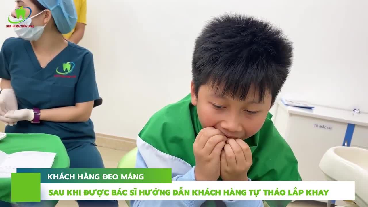 NIỀNG RĂNG KHÔNG MẮC CÀI TRẢI NGHIỆM NIỀNG RĂNG HOÀN HẢO CHO TRẺ.