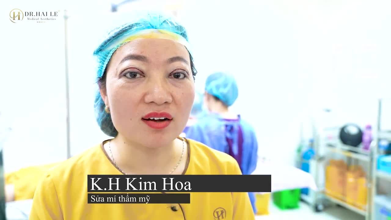 "Sửa mí xong nhẹ hẳn cả người...." Hầu hết khách hàng nhà Dr.Hải Lê đều nói như vậy.