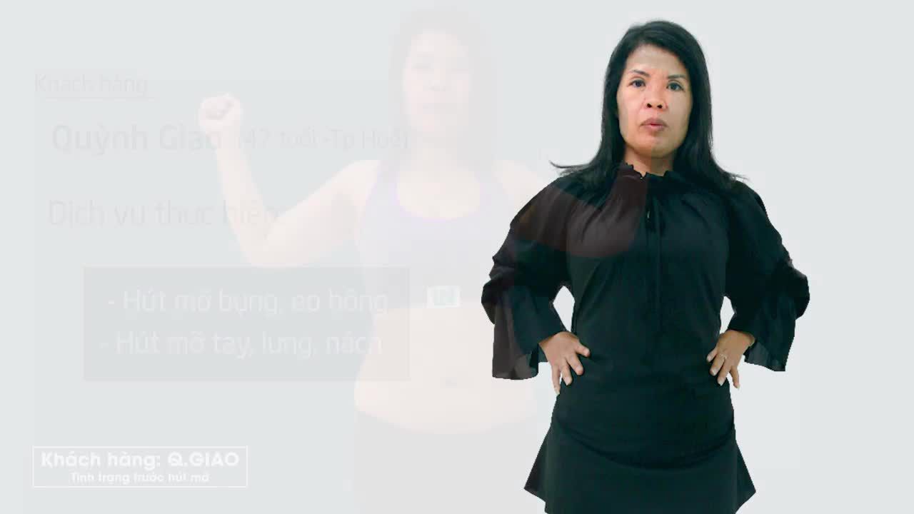 Toàn bộ quá trình về sự thay đổi TRƯỚC – SAU 3 tháng thực hiện Hút mỡ tạo dáng thẩm mỹ của Chị Q.Giao (47 tuổi – đến từ Huế) đã được ghi lại một cách chân thực nhất.