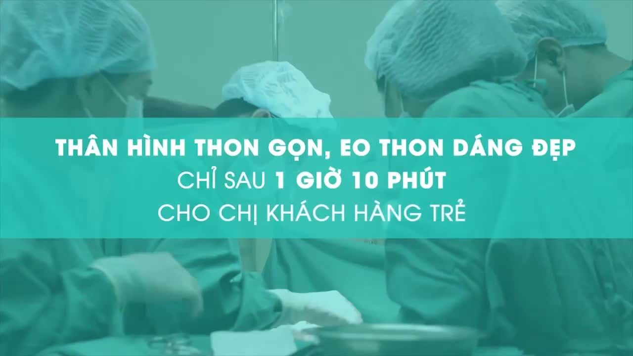 Video ghi lại thực tế về sự thay đổi TRƯỚC – SAU ca thực hiện Hút mỡ tạo dáng thẩm mỹ của chị Khách hàng 9X đã sinh con.