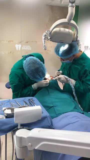 CẮM GHÉP IMPLANT DENTIUM HÀN QUỐC TẠI NHA KHOA PARIS NGUYỄN THÁI THỊNH