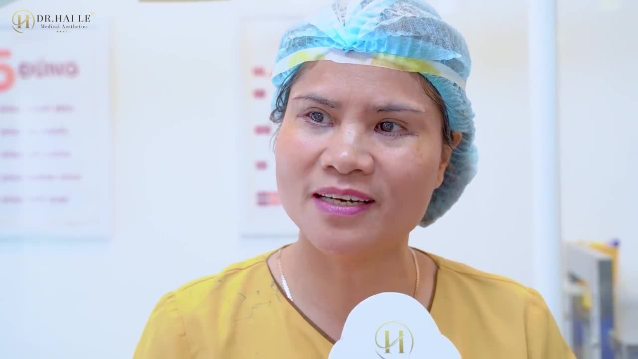 Chiêm ngưỡng combo Nâng cung mày + Cắt mí dưới tuổi ngoài 50+ giúp đôi mắt khách hàng được trẻ hóa như thế nào?