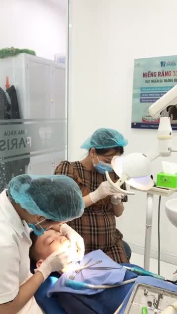 KH Anh Đức sn 2008 gắn Mắc cài kim loại tự buộc tại Nha khoa paris Vinh