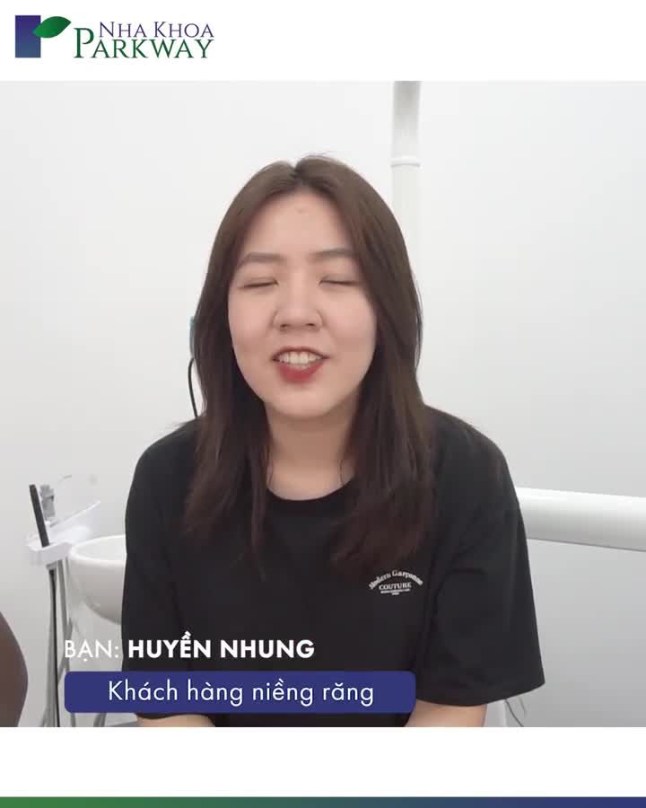 “MÌNH THẤY THẬT MAY MẮN VÌ ĐÃ QUYẾT ĐỊNH NIỀNG RĂNG"