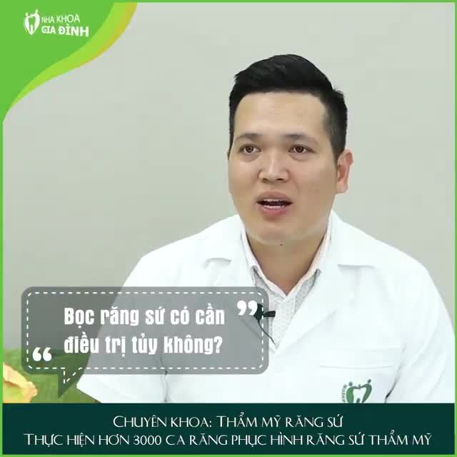 THS.BS NGUYỄN THẠC HẢI TƯ VẤN CỤ THỂ VỀ DỊCH VỤ THẨM MỸ RĂNG SỨ