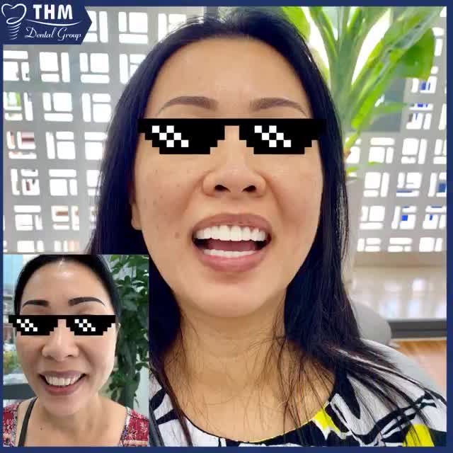 Từng có hàm răng ố vàng,  nên chị N.T. Nhung ( 35t-Q.3)  cảm thấy không tự tin trước mọi người.