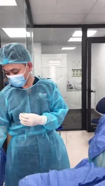 ca cấy ghép 04 trụ Dentium Hàn Quốc cho chị KH P.T.H sn 1997 do bs Tạ Quang Lưu thực hiện tại CN Quảng Ninh