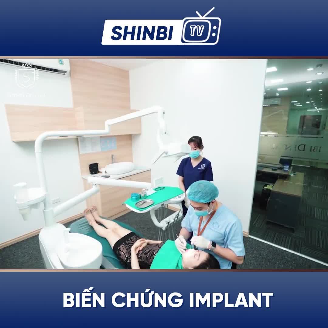 Các biến chứng có thể gặp phải khi cấy ghép implant