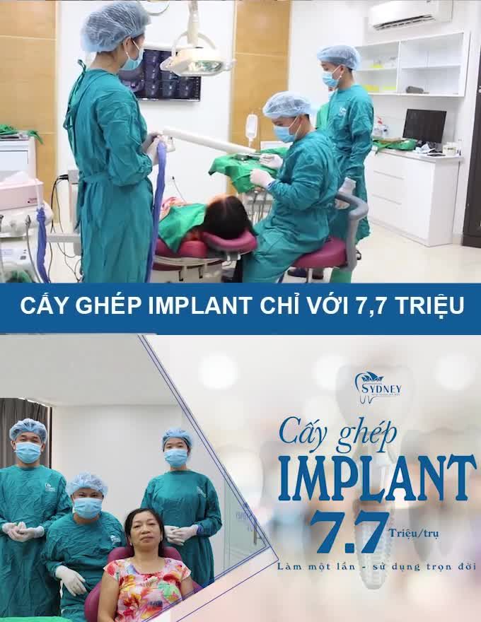 CÁCH KHẮC PHỤC HIỆN TƯỢNG TRỒNG RĂNG IMPLANT BỊ HÔI MIỆNG