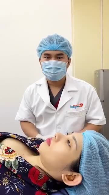 Cận cảnh quá trình nẹp mũi tại BVTM Kangnam Hà Nội Chị em thấy dáng mũi Khách hàng có ưng không ạ?