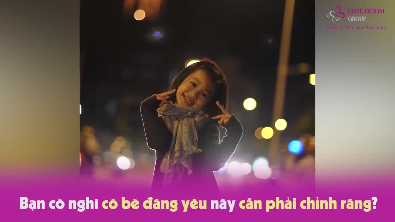 Cô bé này niềng răng từ khi lên 7 tuổi