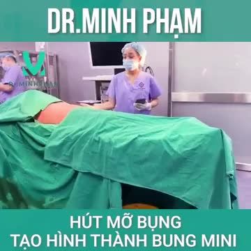 KẾT THÚC NGÀY LÀM VIỆC CỦA EKIP DR. MINH PHAM VỚI CA COMBO HÚT MỠ + TẠO HÌNH THÀNH BỤNG