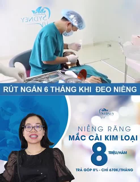 NIỀNG RĂNG KIM LOẠI BIẾT TRƯỚC KẾT QUẢ