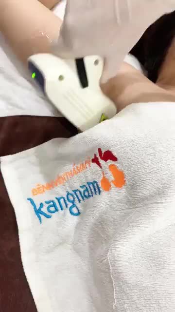Quá trình điều trị triệt lông nách thần tốc với ông nghệ Diode laser tại kangnam