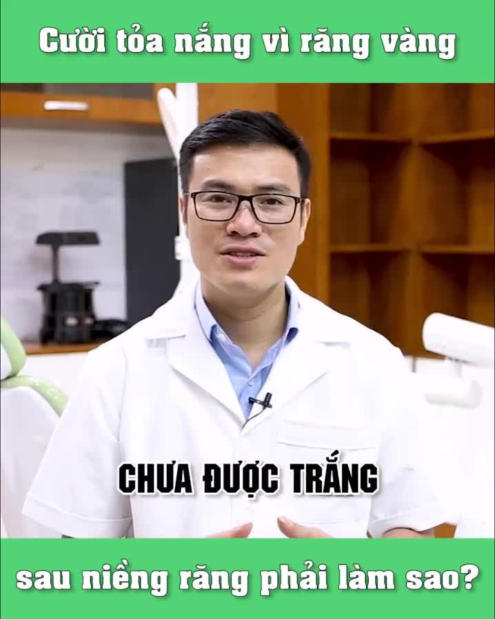 SỞ HỮU NỤ CƯỜI “VÀNG ƯƠM” SAU KHI NIỀNG RĂNG PHẢI LÀM SAO???